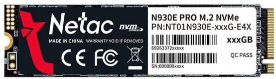 SSD накопитель NT01N930E-256G-E4X