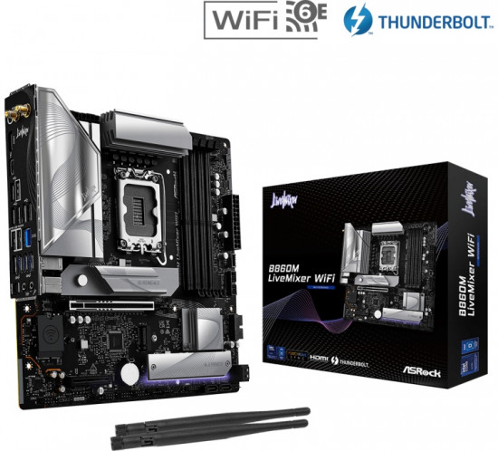 Материнская плата B860M LIVEMIXER WIFI DDR5