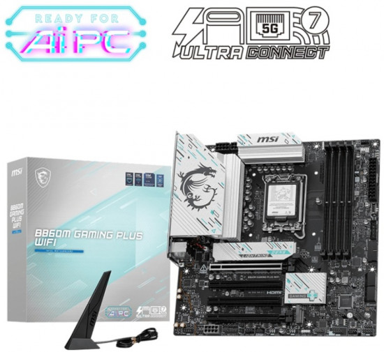Материнская плата B860M GAMING PLUS WIFI
