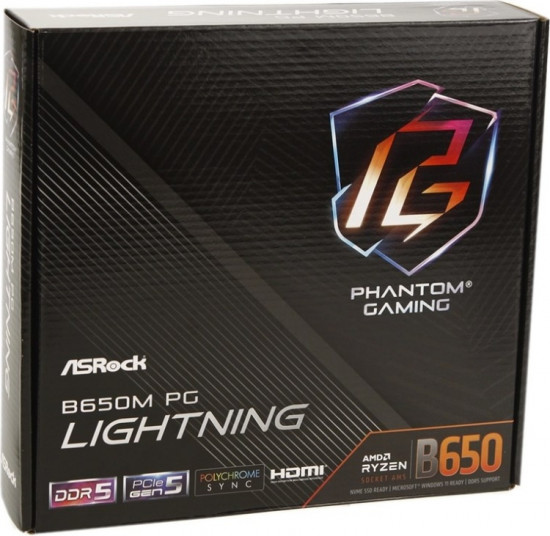 Материнская плата B650M PG Lightning