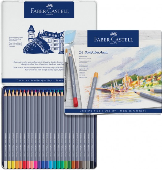 Набор карандашей акварельных «Goldfaber Aqua»