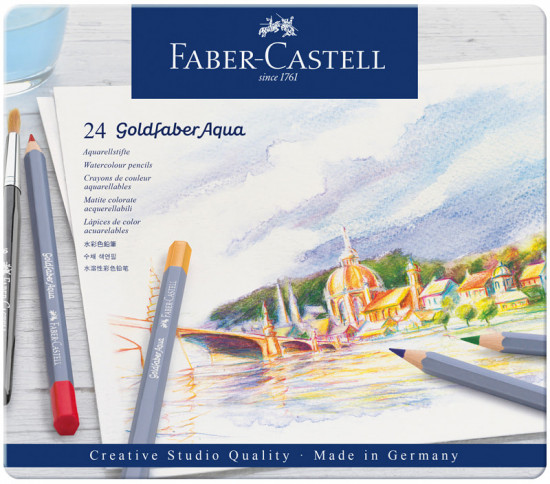 Набор карандашей акварельных «Goldfaber Aqua»