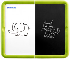 Доска для письма мелками и маркерами с магнитными буквами и цифрами - Фото 4