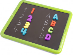 Доска для письма мелками и маркерами с магнитными буквами и цифрами - Фото 5