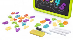 Доска для письма мелками и маркерами с магнитными буквами и цифрами - Фото 6