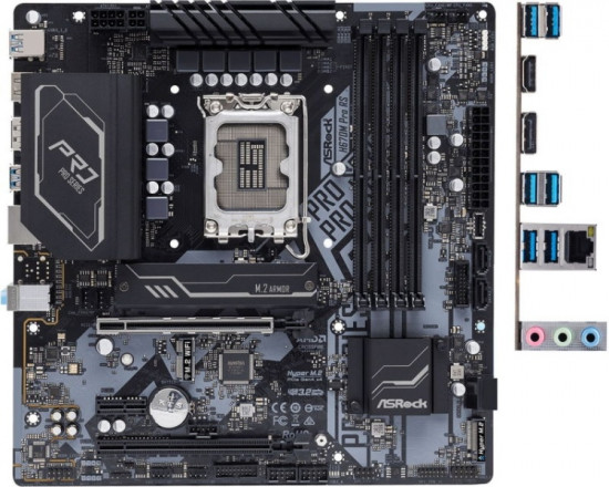 Материнская плата H670M PRO RS