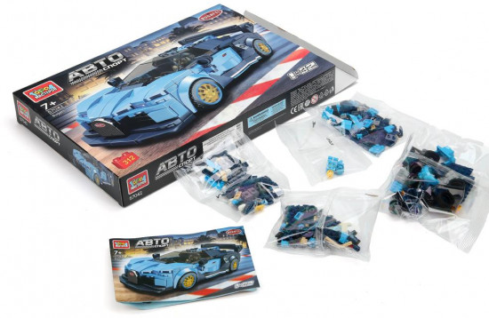 Конструктор «Суперкар Bugatti»