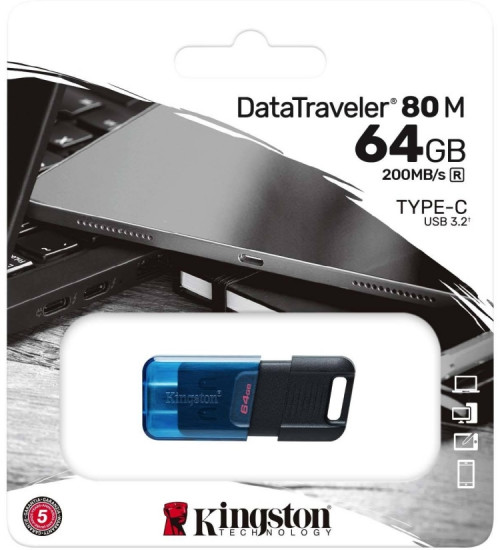 Флеш-накопитель Data Traveler 80M DT80M/64GB