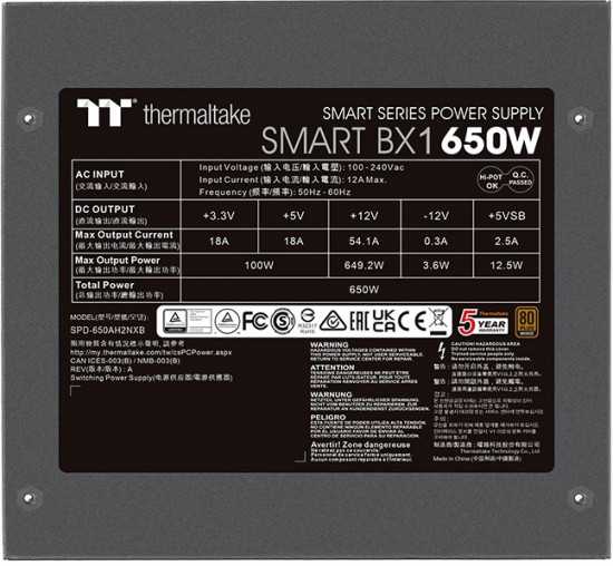 Блок питания PS-SPD-0650NNFABE-4
