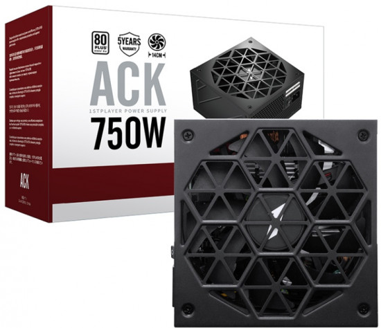 Блок питания HA 750W BK, HA-750AC2-BK