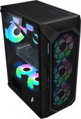 Корпус FIREBASE X6-BK (X6-BK-4F2C3) - Фото 1