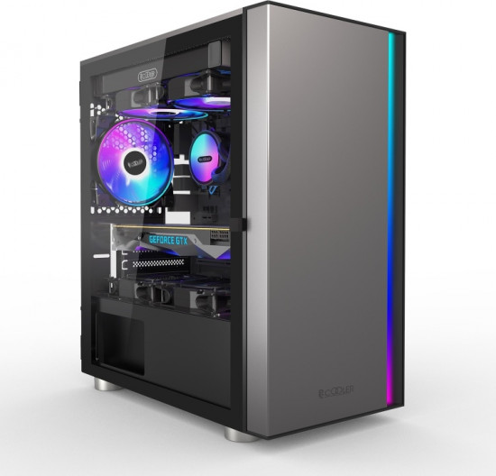 Корпус LM300 ARGB BK