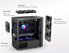 Корпус LM300 ARGB BK - Фото 11