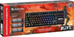 Клавиатура Blitz GK-240L  - Фото 4