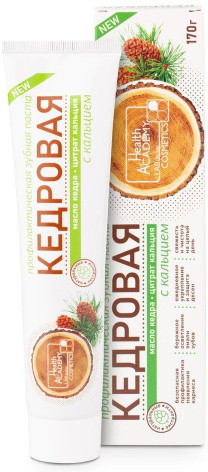 Зубная паста с кальцием «Кедровая»