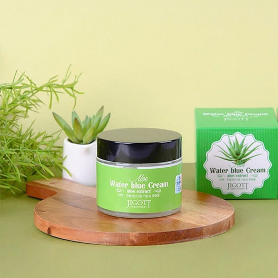 Крем для лица с экстрактом алоэ «Aloe Water Blue Cream»