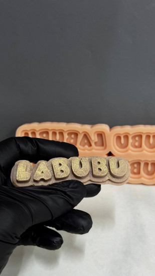 Силиконовый молд «Топпер Labubu»