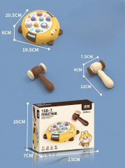 Игрушка музыкальная интерактивная «Ударь крота» - Фото 1