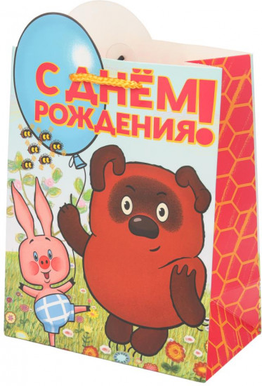 Пакет подарочный «Винни-Пух»