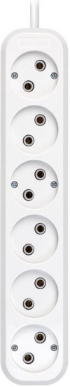 Удлинитель Smartbuy SBE-10-6-02-N
