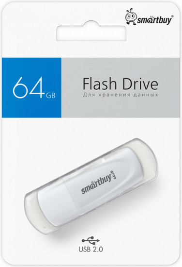 USB накопитель Smartbuy «Scout White»