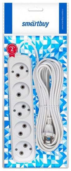 Удлинитель Smartbuy SBE-10-5-10-N