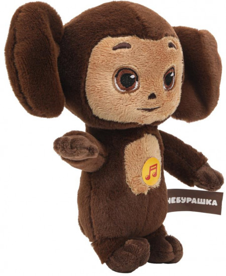 Игрушка мягкая музыкальная «Чебурашка»