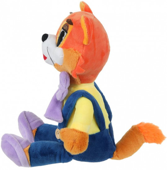 Игрушка мягкая музыкальная «Кот Леопольд»
