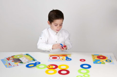 Набор обучающий «Цветные кольца» - Фото 2