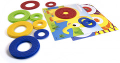 Набор обучающий «Цветные кольца» - Фото 3