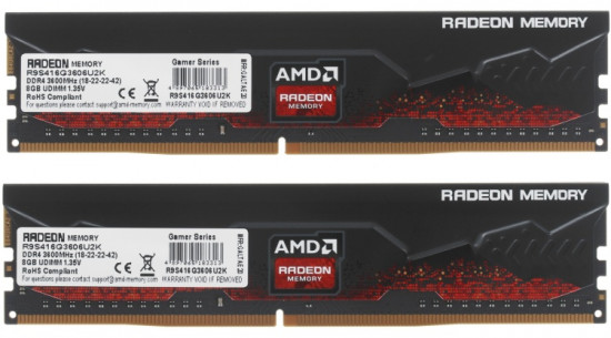 Память оперативная R9S416G3606U2K 