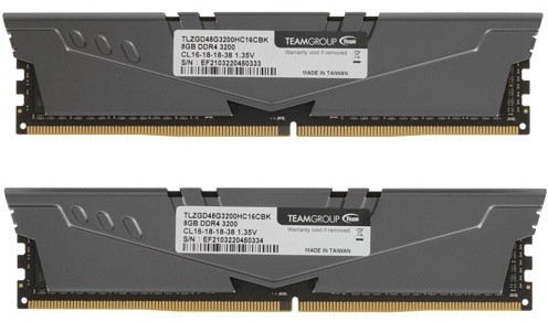 Память оперативная T-Force Vulkan Z TLZGD416G3200HC16CDC01 
