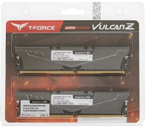 Память оперативная T-Force Vulkan Z TLZGD416G3200HC16CDC01 