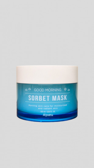 Маска-сорбет для лица с экстрактом тыквы увлажняющая «Good Morning Sorbet Mask»