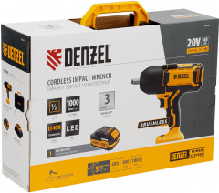 Гайковерт ударный аккумуляторный CIWH-BL-20-1000 - Фото 5