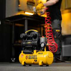 Компрессор безмасляный малошумный DLP-950/10 - Фото 9