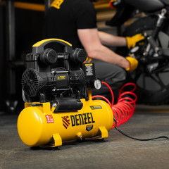 Компрессор безмасляный малошумный DLP-950/10 - Фото 11