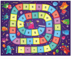 Игра настольная с раскрасками 4 в 1 «Весёлые ходилки» - Фото 8