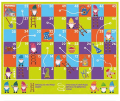 Игра настольная с раскрасками 4 в 1 «Весёлые ходилки» - Фото 11