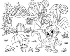 Игра настольная с раскрасками 4 в 1 «Весёлые ходилки» - Фото 14