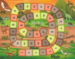 Игра настольная с раскрасками 4 в 1 «Весёлые ходилки» - Фото 8