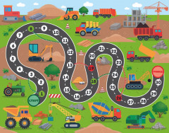 Игра настольная с раскрасками 4 в 1 «Весёлые ходилки» - Фото 10