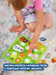 Набор из фетра на липучках «Кто что ест?» - Фото 2