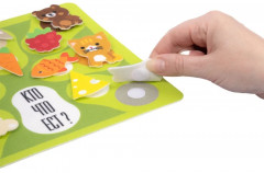 Набор из фетра на липучках «Кто что ест?» - Фото 11