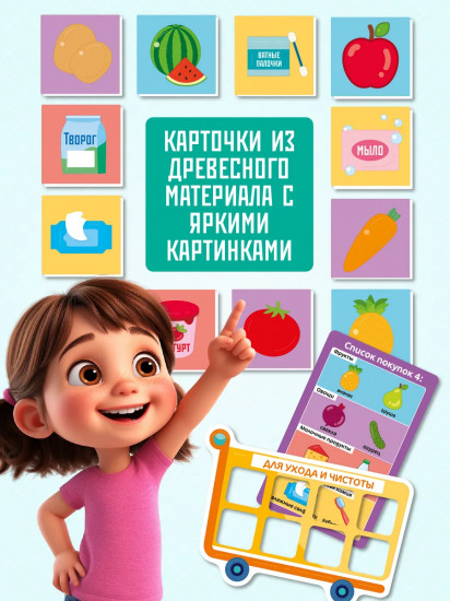 Игра настольная «Умный шопинг»