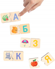 Игра-пазл «Азбука-паровозик» - Фото 4