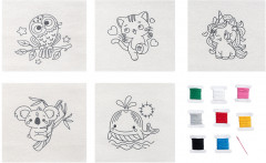 Набор для вышивки на холсте «Первые стежки» - Фото 2