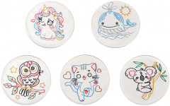 Набор для вышивки на холсте «Первые стежки» - Фото 5