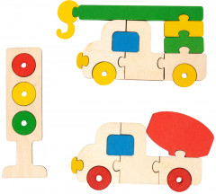 Конструктор-пазл «Автотранспорт» - Фото 3