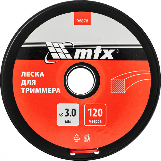 Леска для триммера квадратная